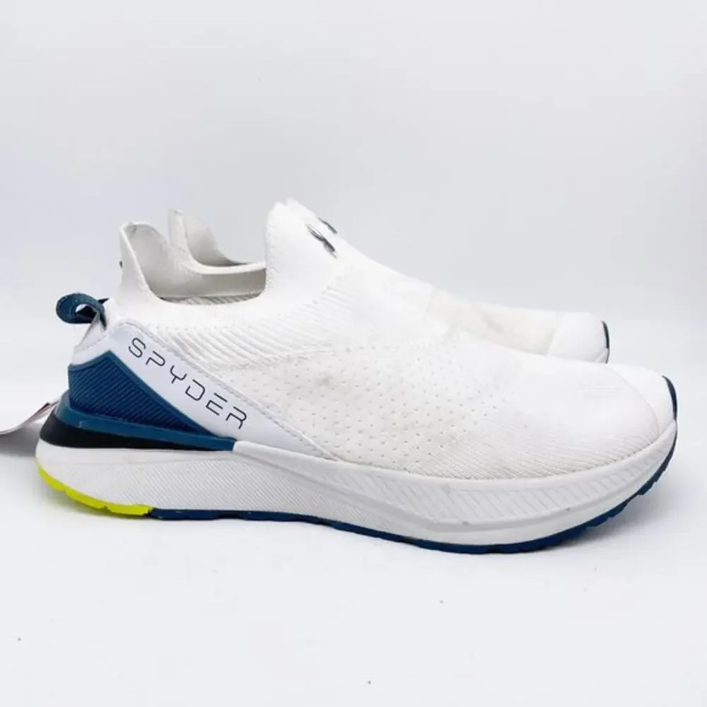 Spyder Men's Tanaga White‎ Mesh Slip-On Casual Workout Sneakers Size 9M